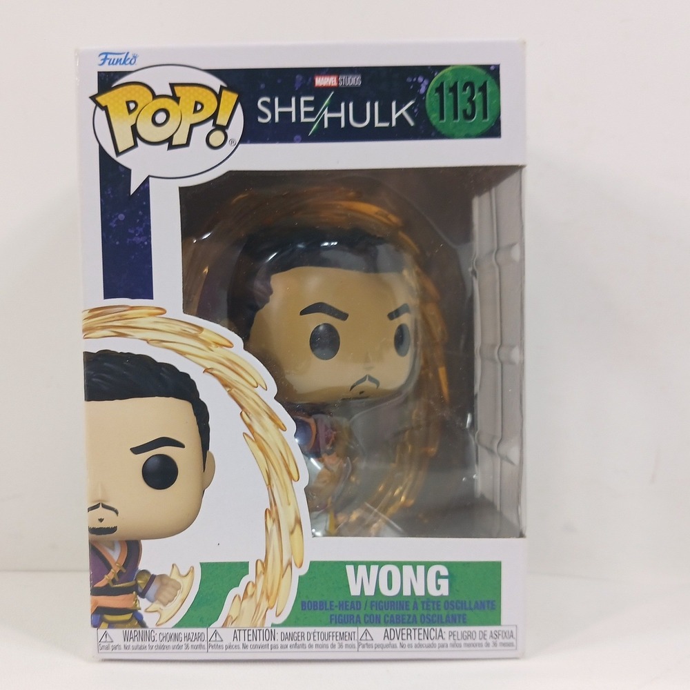 Funko Pop Marvel She-Hulk Wong 1131 Vinyl Bobble-Head Figure MCU Disney+